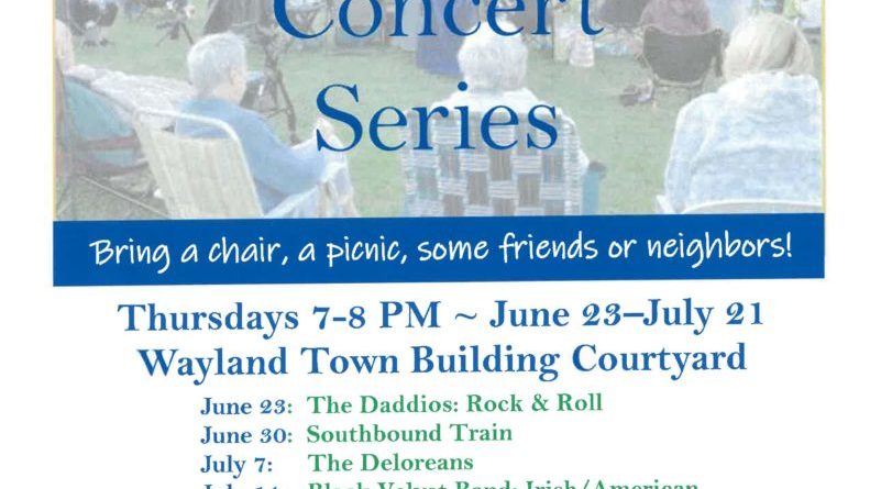 Wayland Council on Aging Concert